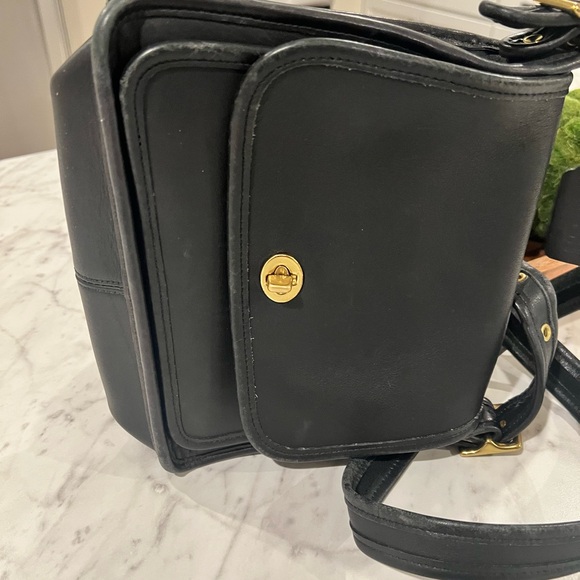 Coach Black Leather Women's purse. Excellent condition. No rips, tears. - Picture 7 of 10